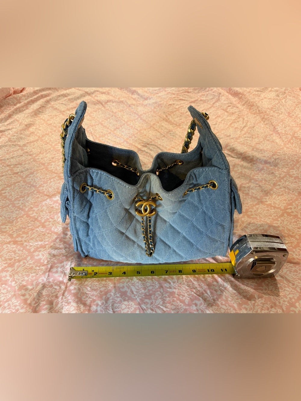 Chanel Small Denim 25 Hobo - Picture 13 of 16